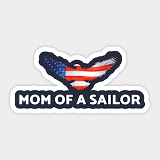 MOM OF A SAILOR Sticker